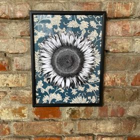Glass painting - Sunflower...