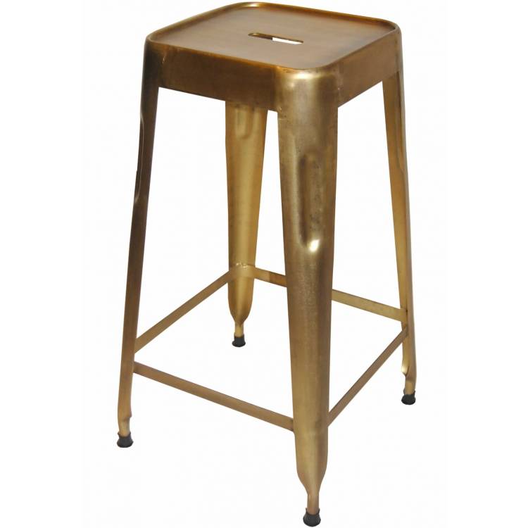 High stool - Brass