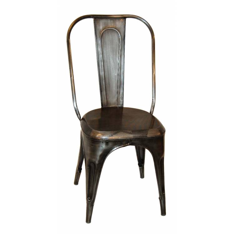 Lesklá vintage stolička