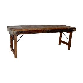 Staré drevené lavice - možno sklopiť
