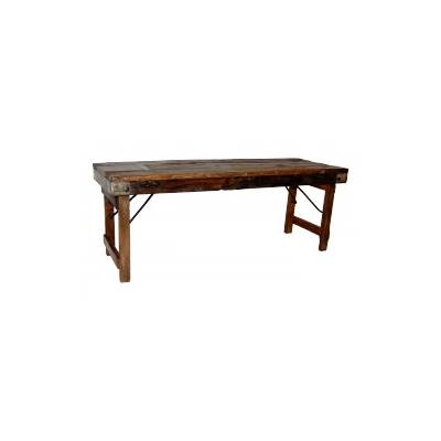 Old wooden bench - can be folded