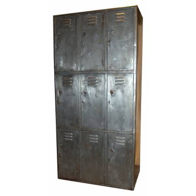 Old industrial "Worker" cabinet - shiny