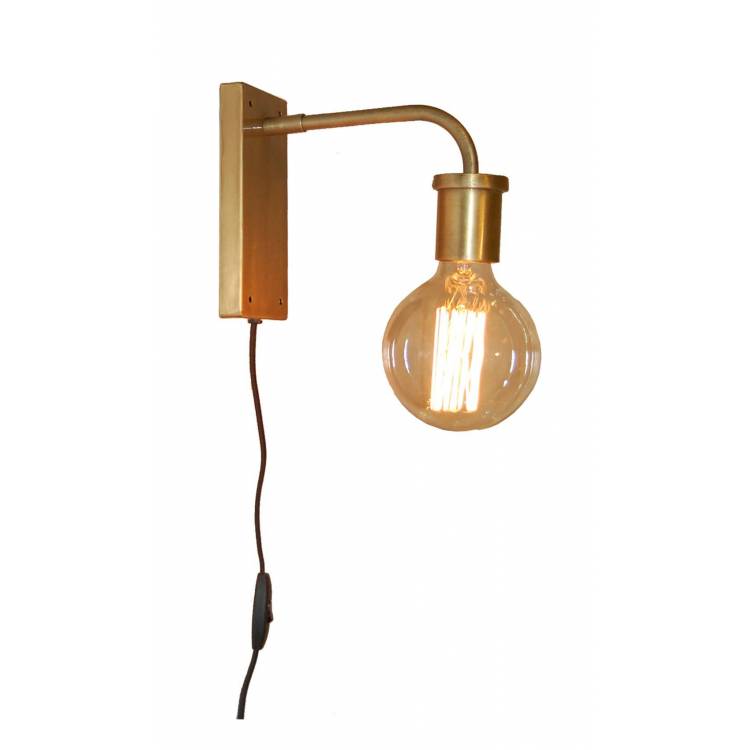 Wall lamp - brass