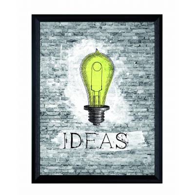 Picture with frame - Bulb - Large