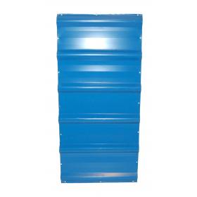 Corrugated sheets - blue