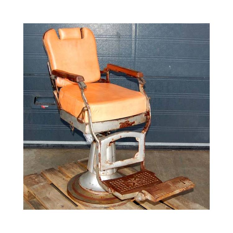 Original old barber chair