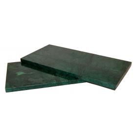 Cutting board in green marble - large