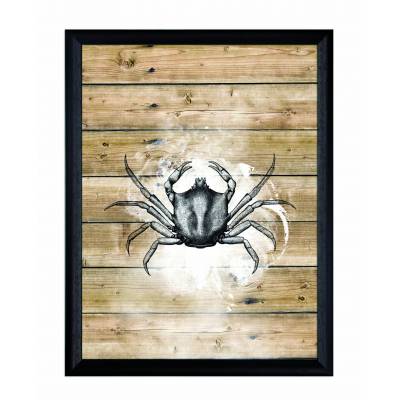 Picture with frame - Crab - Small