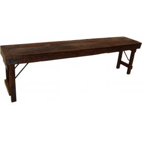 Beautiful old wooden bench
