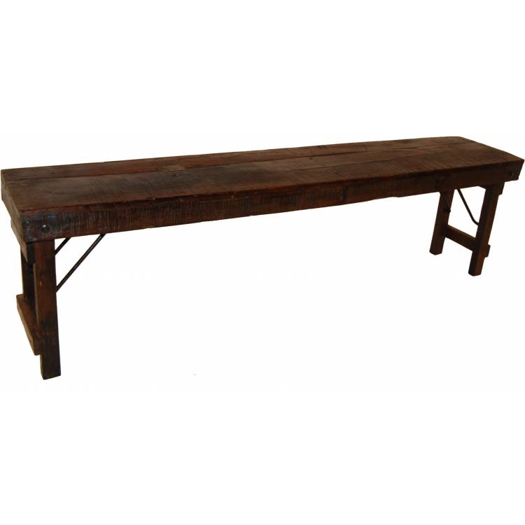 Beautiful old wooden bench