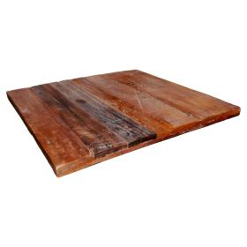 Café table top - recycled wood