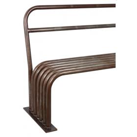 Bench with a masculine expression