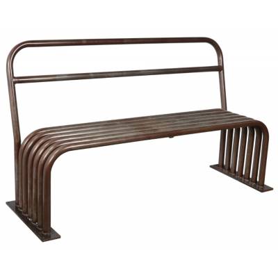 Bench with a masculine expression