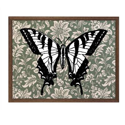 Picture with frame - Butterfly - Large