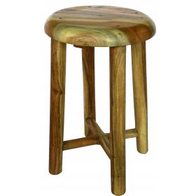 Jednoduchá stolička zo svetlého dreva