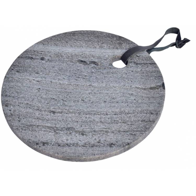 Round marble cutting board