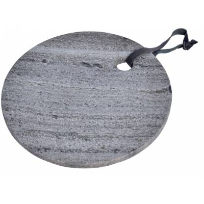 Round marble cutting board