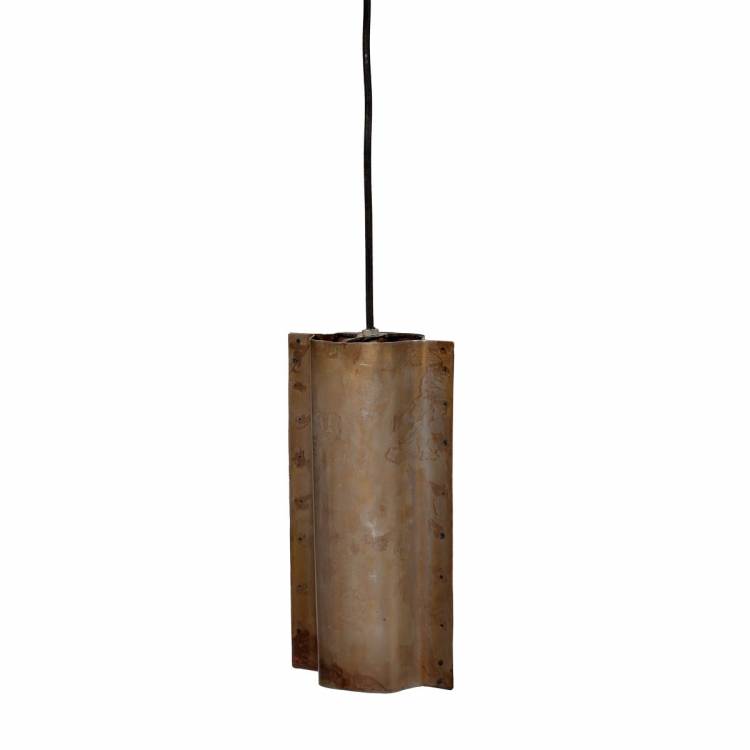 Kovová stropná lampa