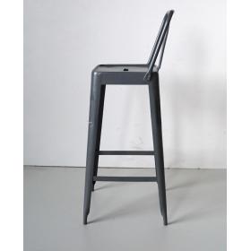  Bar stool in iron - antique white