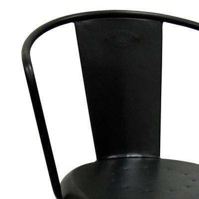 Garden chair with powder coating