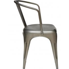 Železná vintage stolička - matná