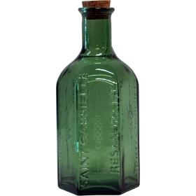 Sklenená fľaša Arthur - malá - zelená