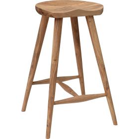 Odin wooden bar stool