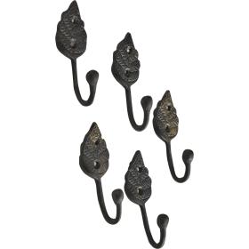 Small hooks with leaves