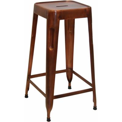 High stool - copper
