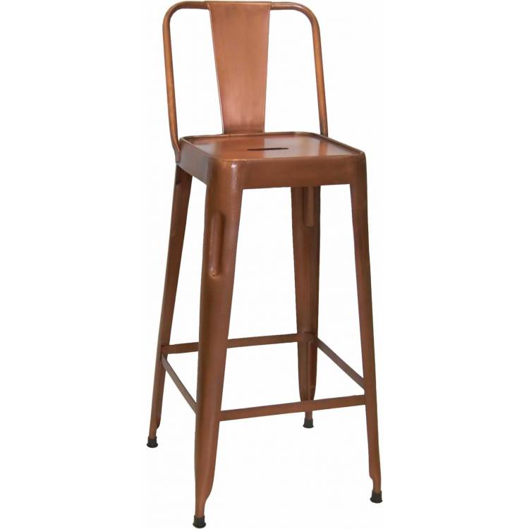 Medená barová stolička