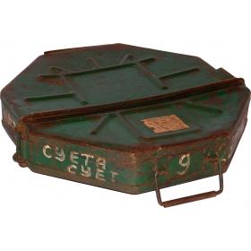 Old vintage film roll box