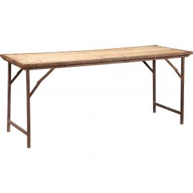 Kalkata starý drevený stôl